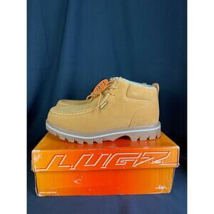 LUGZ CHUKKA BOOTS Mens Fringe Beige Nubuck Size 13 New